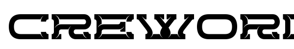 Creword font preview